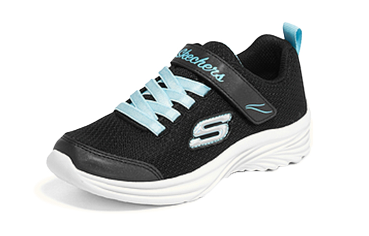 (Youth) Skechers Casual Sneaker 'Black Teal Green' 圖 3