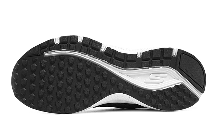 (Youth) Skechers Casual Sneaker 'Black White' 圖 5