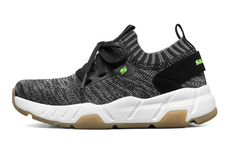 (Youth) Skechers Casual Sneaker 'Grey-Black'