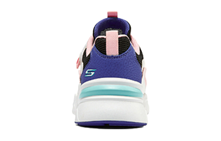 (Youth) Skechers Casual Sneaker 'White Black Pink' 圖 4