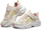 Lookbook (JR) Skechers Kasut Chunky 'Beige Pink Yellow' 319009L-WLPK