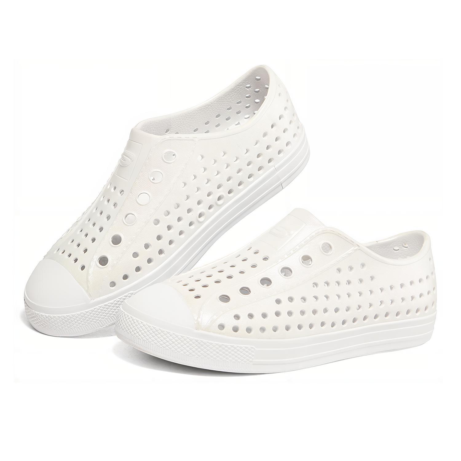 Lookbook (JR) Zuecos Skechers 'Blancos' 86941L-WHT