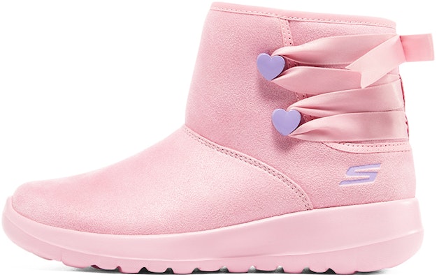 (Youth) Skechers Comfy Boots 'Pink' 302921L-PKLV Buy (Youth) Skechers Comfy Boots 'Pink' 302921L-PKLV
