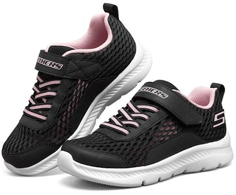 (JR) Skechers Comfy Flex 2.0 'Hitam Pink' 664158L-BKPK Lookbook (JR) Skechers Comfy Flex 2.0 'Hitam Pink' 664158L-BKPK