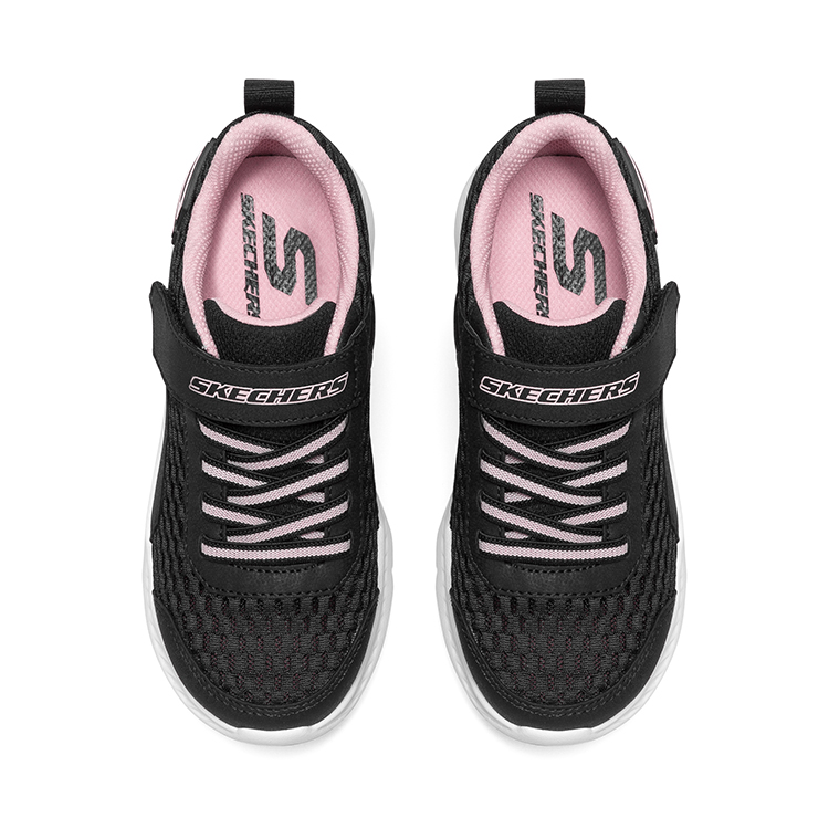 Shop (Youth) Skechers Comfy Flex 2.0 'Black Pink' 664158L-BKPK