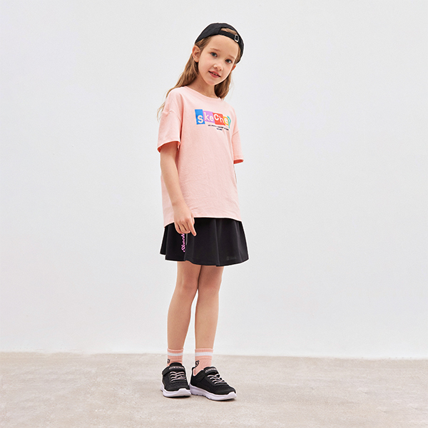 Sizing (Youth) Skechers Comfy Flex 2.0 'Black Pink' 664158L-BKPK