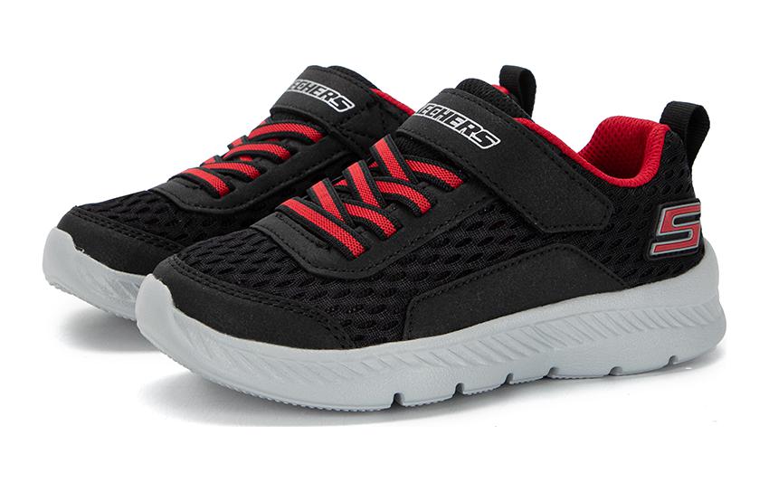 Lookbook (Youth) Skechers Comfy Flex 2.0 'Black Red' 400045L-BKRD