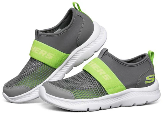 (Youth) Skechers Comfy Flex 2.0 'Dark Grey Yellow' 660064L-GYLM Lookbook (Youth) Skechers Comfy Flex 2.0 'Dark Grey Yellow' 660064L-GYLM