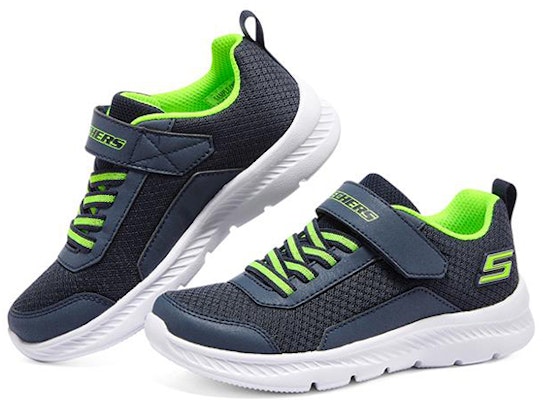 (JR) 斯凯奇舒适弹力2.0 '海军蓝酸橙色' 405216L-NVLM Lookbook (JR) 斯凯奇舒适弹力2.0 '海军蓝酸橙色' 405216L-NVLM