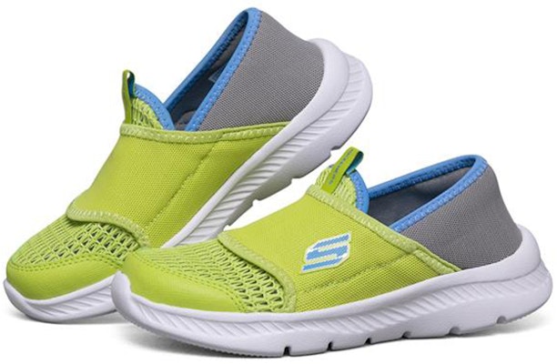 大童 Skechers Comfy Flex 2.0 舒適透氣 經典運動休閒鞋 檸檬色 Lookbook 大童 Skechers Comfy Flex 2.0 舒適透氣 經典運動休閒鞋 檸檬色