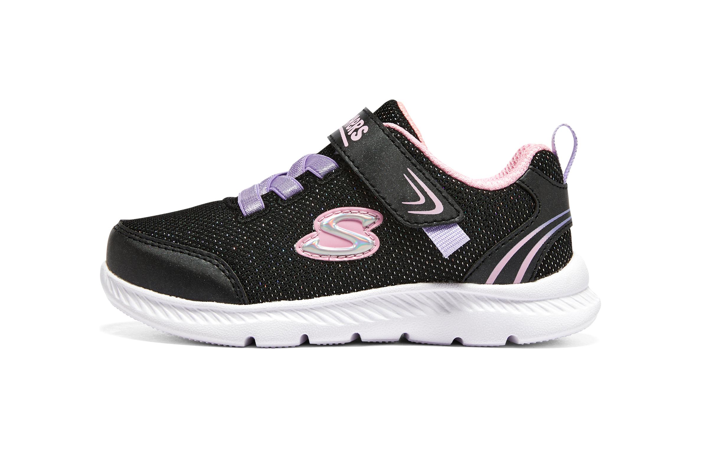 (Youth) Skechers Comfy Flex 2.0 Shoes 'Black Pink White' 302742N-BLK