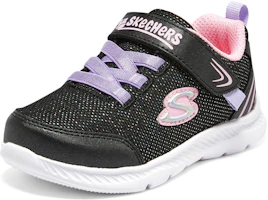 Lookbook 嬰童 Skechers 舒適百搭 透氣 低幫 學步鞋 黑色