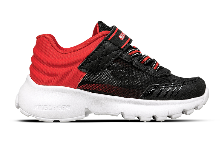 Order (JR) 斯凯奇 Comfy Flex 2.0 运动鞋 '黑红' 407274N-BKRD