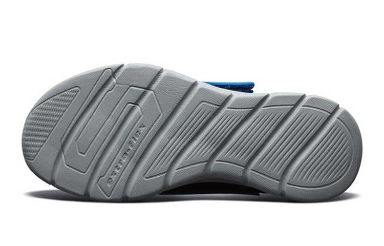 Purchase (Youth) Skechers Comfy Flex 'Black and Blue' 95043L-BKRY
