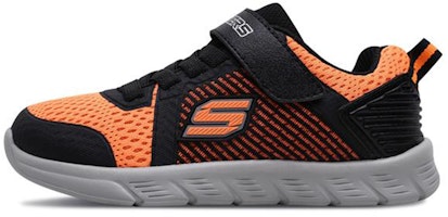 (Youth) Skechers Comfy Flex 'Black Orange' 660020L-BKOR (Youth) Skechers Comfy Flex 'Black Orange' 660020L-BKOR