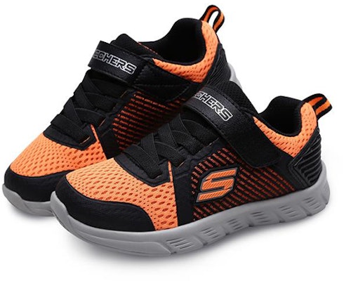 (JR) Skechers Comfy Flex 'Hitam Oranye' 660020L-BKOR Lookbook (JR) Skechers Comfy Flex 'Hitam Oranye' 660020L-BKOR