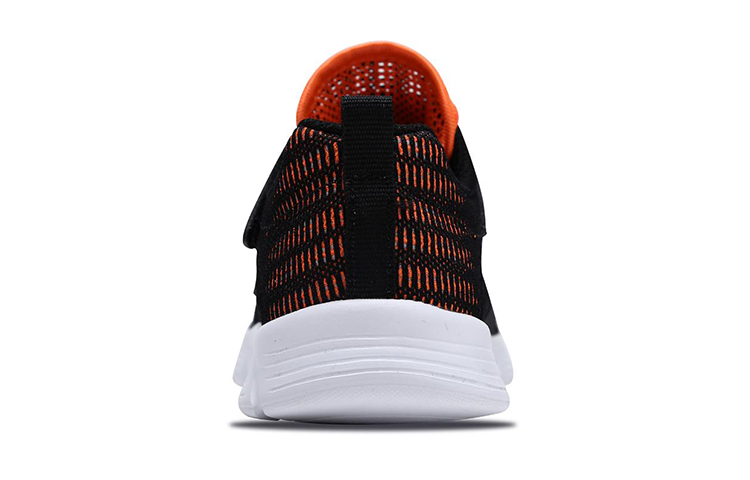Shop (Youth) Skechers Comfy Flex 'Black Orange' 660021L-BKOR