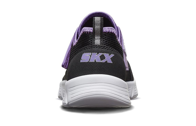 Shop (Youth) Skechers Comfy Flex 'Black Purple' 82179L-BKPR