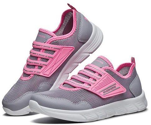 (JR) Skechers Comfy Flex 'Abu Abu Pink' 82179L-GYPK Lookbook (JR) Skechers Comfy Flex 'Abu Abu Pink' 82179L-GYPK