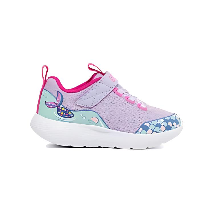Order (Youth) Skechers Comfy Flex Shoes 'Purple Pink Blue' 302881N-LVMT