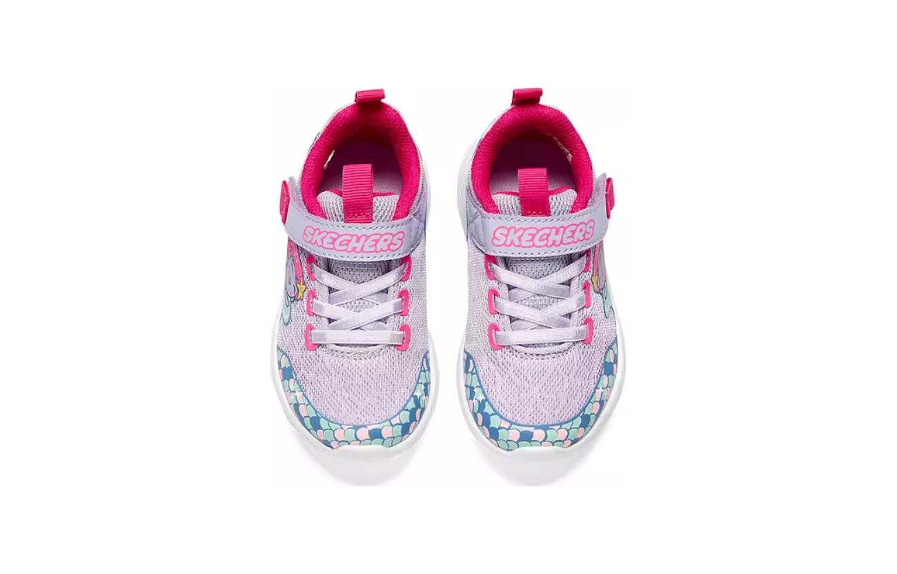 Lookbook (Youth) Skechers Comfy Flex Shoes 'Purple Pink Blue' 302881N-LVMT