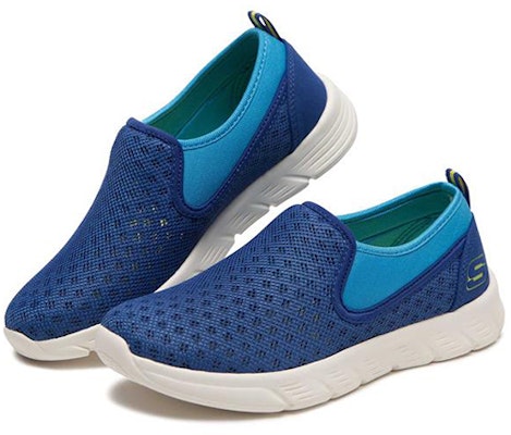 (JR) Skechers Comfy Flex Slip-On 'Biru' 660025L-BLU Lookbook (JR) Skechers Comfy Flex Slip-On 'Biru' 660025L-BLU