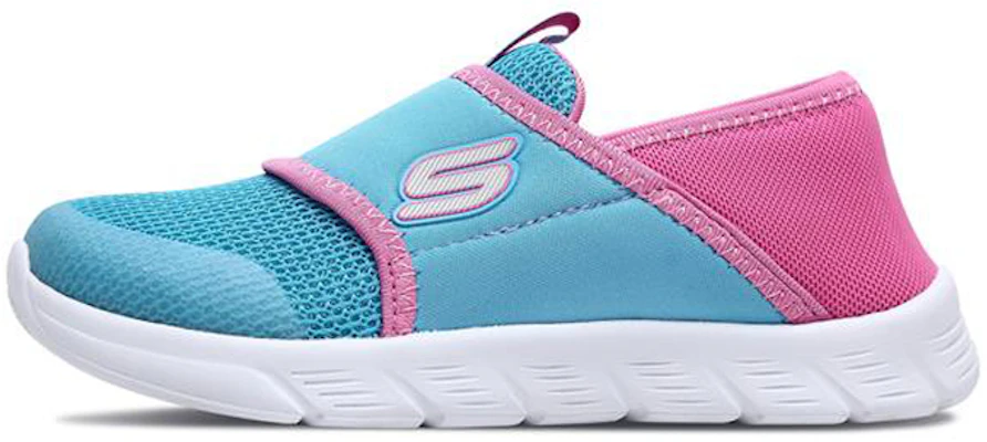 (Youth) Skechers Comfy Flex Slip-On 'Blue Pink' 664071L-BLPK Buy (Youth) Skechers Comfy Flex Slip-On 'Blue Pink' 664071L-BLPK