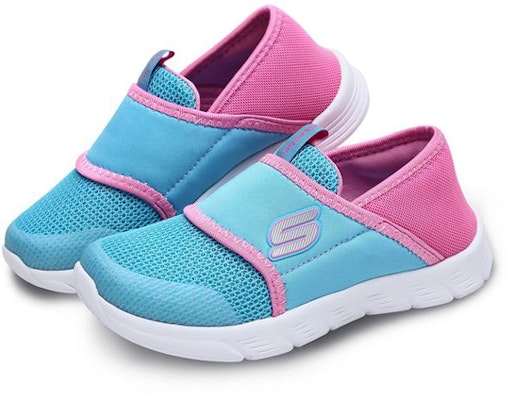 (JR) Skechers Comfy Flex Sin Cordones 'Azul Rosa' 664071L-BLPK Lookbook (JR) Skechers Comfy Flex Sin Cordones 'Azul Rosa' 664071L-BLPK