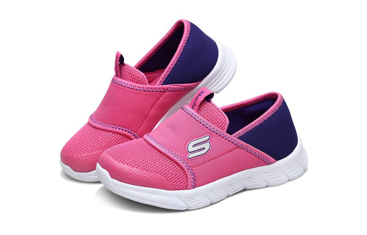Lookbook (Youth) Skechers Comfy Flex Slip-On 'Pink Purple' 664071L-PKPR