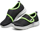 Lookbook (Youth) Skechers Comfy Grip 'Black Green' 660059L-BKLM