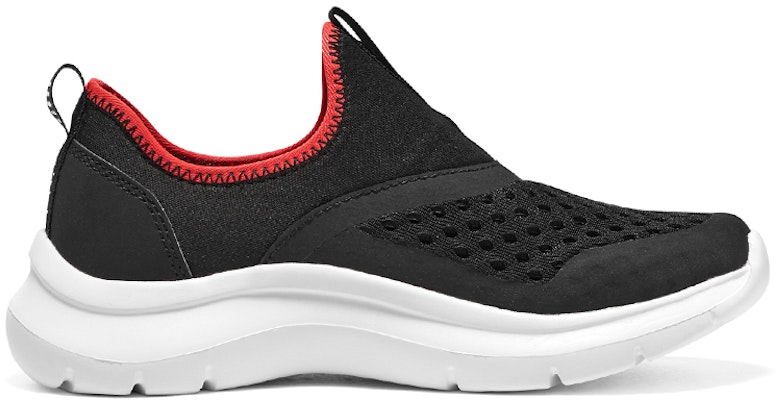 (JR) Kasut Slip On Skechers 'Hitam Merah' Comfy 405260L-BKRD Order (JR) Kasut Slip On Skechers 'Hitam Merah' Comfy 405260L-BKRD
