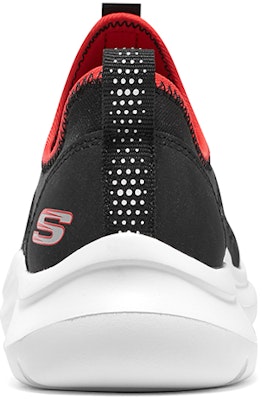 (JR) Kasut Slip On Skechers 'Hitam Merah' Comfy 405260L-BKRD Purchase (JR) Kasut Slip On Skechers 'Hitam Merah' Comfy 405260L-BKRD