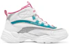 Order (JR) Scarponi Invernali Comodi Skechers ''Bianco Grigio Turchese'' 302584L-WMLT