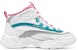 (JR) Skechers But Salji Selesa 'Putih Kelabu Turquoise' 302584L-WMLT