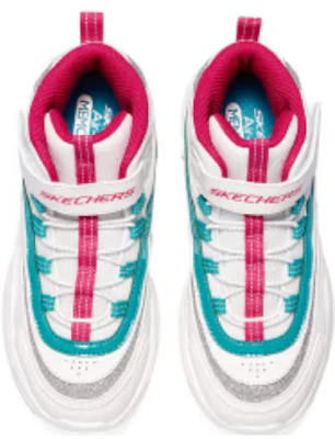 (JR) Scarponi Invernali Comodi Skechers ''Bianco Grigio Turchese'' 302584L-WMLT Shop (JR) Scarponi Invernali Comodi Skechers ''Bianco Grigio Turchese'' 302584L-WMLT