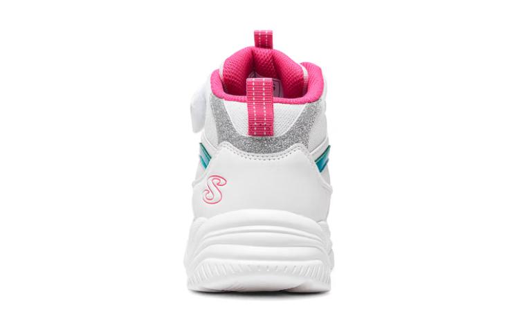Purchase (JR) Scarponi Invernali Comodi Skechers ''Bianco Grigio Turchese'' 302584L-WMLT