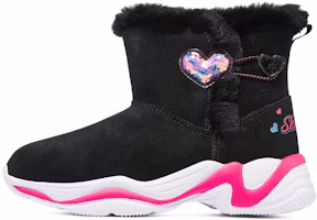 (Youth) Skechers Comfy Winter Boots 'Black Pink' 303050L-BKPK (Youth) Skechers Comfy Winter Boots 'Black Pink' 303050L-BKPK