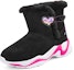 Lookbook (JR) Skechers But Kasut Musim Sejuk Selesa 'Hitam Merah Jambu' 303050L-BKPK