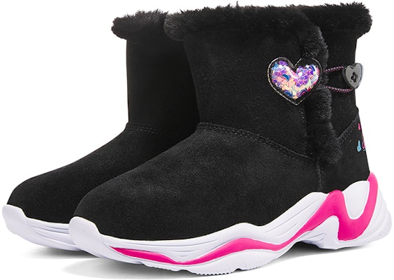 (JR) 스케쳐스 컴피 겨울 부츠 '블랙핑크' (Skechers Comfy Winter Boots 'Black Pink') 303050L-BKPK Shop (JR) 스케쳐스 컴피 겨울 부츠 '블랙핑크' (Skechers Comfy Winter Boots 'Black Pink') 303050L-BKPK