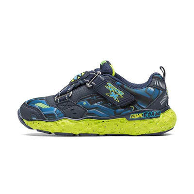 (Youth) Skechers Cosmic Foam Portal-X 'Blue Yellow'