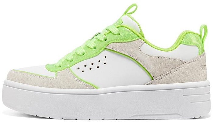 (Youth) Skechers Court High 'White Beige Green' 310194L-WLM Buy (Youth) Skechers Court High 'White Beige Green' 310194L-WLM