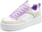 Lookbook (JR) Skechers Court High ''Blanc Beige Violet'' 310194L-WLV