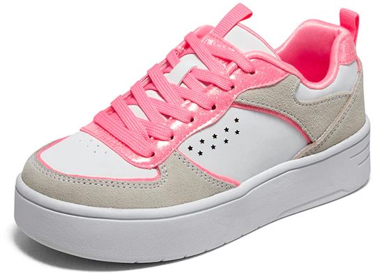 (JR) Skechers Court High ''Weiß Koralle'' 310194L-WCRL Lookbook (JR) Skechers Court High ''Weiß Koralle'' 310194L-WCRL