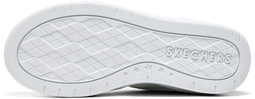 Details for 大童 Skechers Street 休閒舒適 百搭 防滑減震耐磨 低筒 兒童板鞋 白藍色