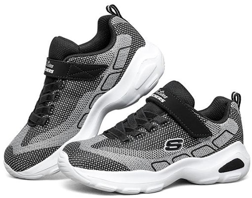 大童 Skechers D'Lite Ultra 低幫跑步鞋 大童 黑 Lookbook 大童 Skechers D'Lite Ultra 低幫跑步鞋 大童 黑