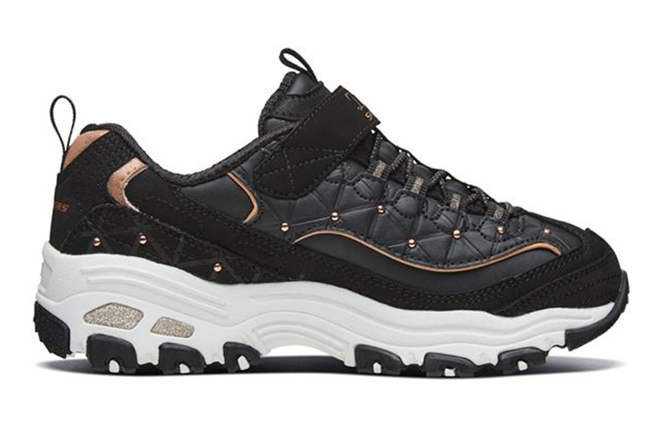 (Youth) Skechers D'Lites 1.0 'Black Gold' 圖 2