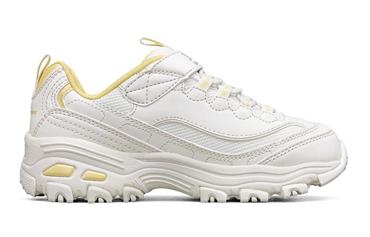 Order (JR) Skechers D''Lites 1.0 ''Weiß Gelb'' 664180L-OFWT