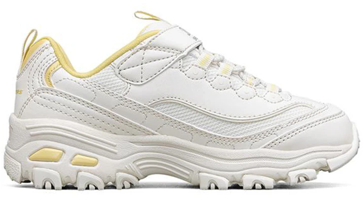 (JR) Skechers D''Lites 1.0 ''Weiß Gelb'' 664180L-OFWT Order (JR) Skechers D''Lites 1.0 ''Weiß Gelb'' 664180L-OFWT