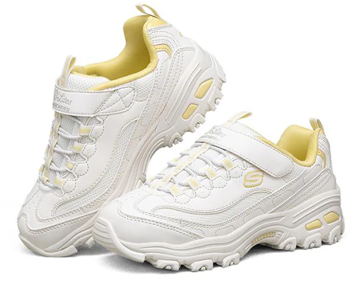 (JR) Skechers D''Lites 1.0 ''Weiß Gelb'' 664180L-OFWT Lookbook (JR) Skechers D''Lites 1.0 ''Weiß Gelb'' 664180L-OFWT
