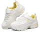 Lookbook (JR) Skechers D''Lites 1.0 ''Weiß Gelb'' 664180L-OFWT